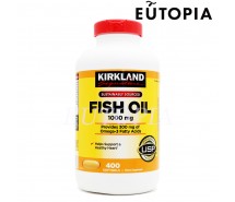 Kirkland Signature深海魚油+奧米加3 (1000mg) 400粒 096619926626